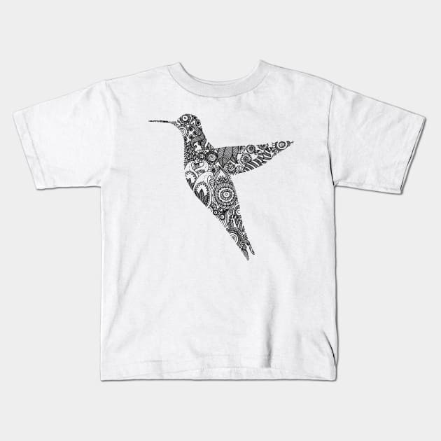 Humming bird Kids T-Shirt by Tati_Alecrim